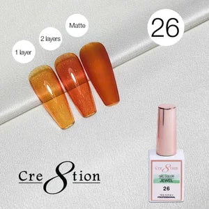 Cre8tion Gel 0.5oz - JEWEL (Pk: 6 pcs/box, 180 pcs/case) Collection - 026