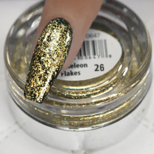 Cre8tion Nail Art Chameleon Flakes, 0.5g, CF26, 1101-0364