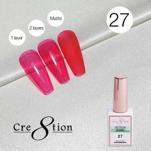 Cre8tion Gel 0.5oz - JEWEL (Pk: 6 pcs/box, 180 pcs/case) Collection - 027