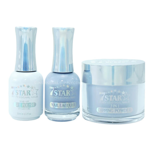 7 Star 3in1 Dipping Powder + Gel Polish + Nail Lacquer, 286