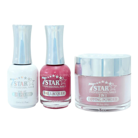 7 Star 3in1 Dipping Powder + Gel Polish + Nail Lacquer, 287