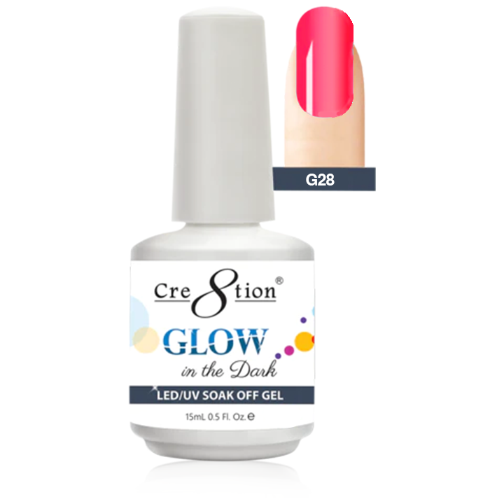 Cre8tion Glow In The Dark Gel, G28, 0.5oz