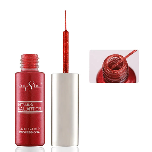 Cre8tion 0.33oz Detailing Nail Art Gel Collection - 028