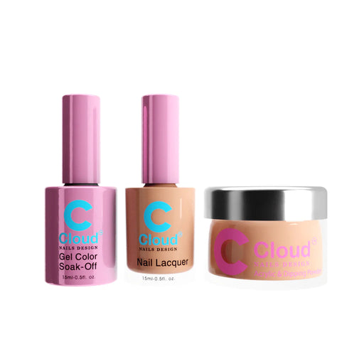 Chisel 4in1 Dipping Powder + Gel Polish + Nail Lacquer, Nail Design Collection, #028