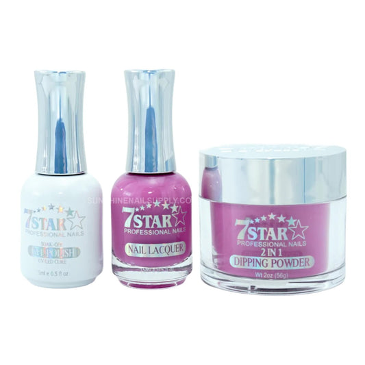 7 Star 3in1 Dipping Powder + Gel Polish + Nail Lacquer, 293