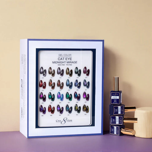 Cre8tion Cat Eye Kit - MIDNIGHT MIRAGE (24 colors) Collection (270-293)