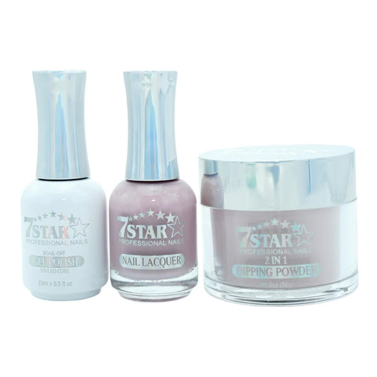 7 Star 3in1 Dipping Powder + Gel Polish + Nail Lacquer, 307