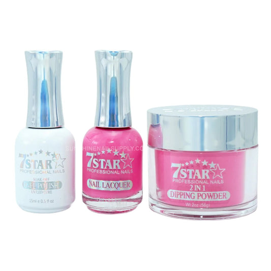 7 Star 3in1 Dipping Powder + Gel Polish + Nail Lacquer, 308