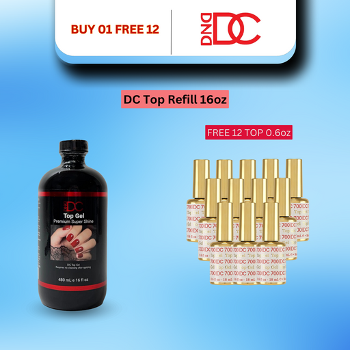 DC Top Gel Refill 700 16oz, Buy 01 Get 12 DC Top 0.6oz FREE: Nhà sản xuất không gắn Seal