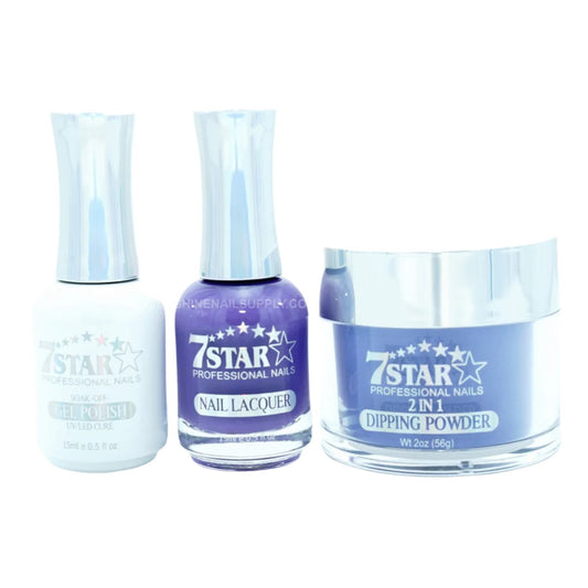 7 Star 3in1 Dipping Powder + Gel Polish + Nail Lacquer, 313