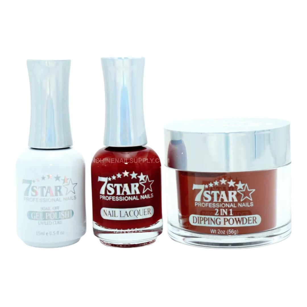 7 Star 3in1 Dipping Powder + Gel Polish + Nail Lacquer, 317