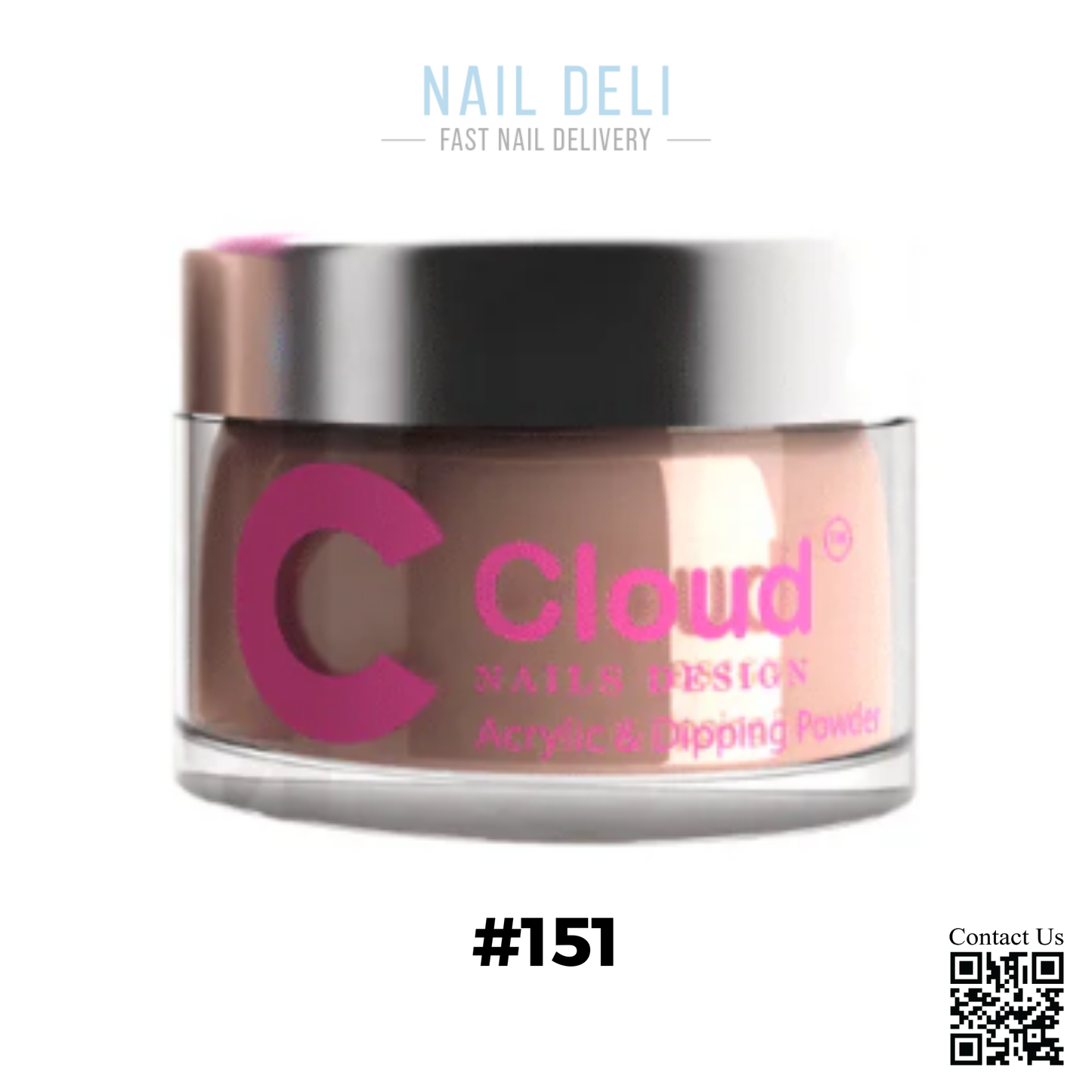 Chisel Cloud Acrylic/ Dipping Powder, Hawaii Collection, 2oz, 151