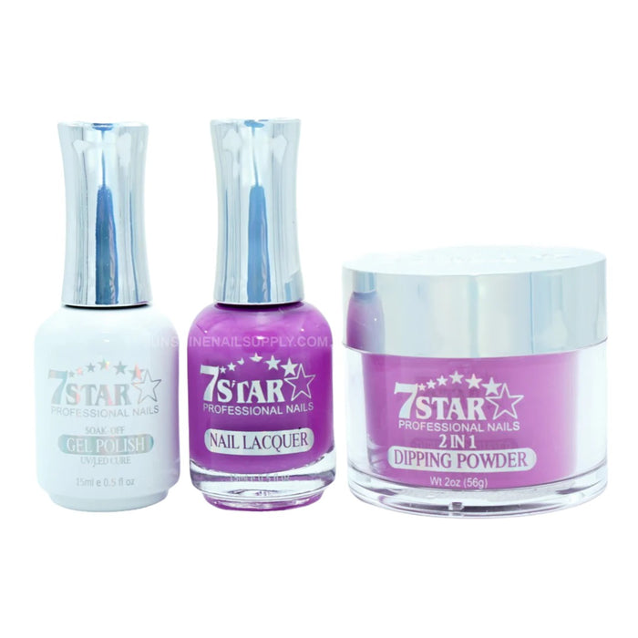 7 Star 3in1 Dipping Powder + Gel Polish + Nail Lacquer, 324