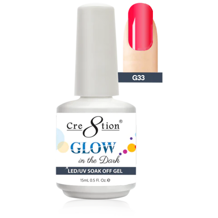 Cre8tion Glow In The Dark Gel, G33, 0.5oz