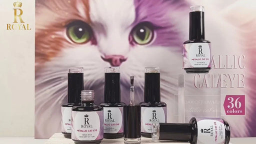Royal Gel 0.5oz, Metallic Cat Eye Collection, Full Line