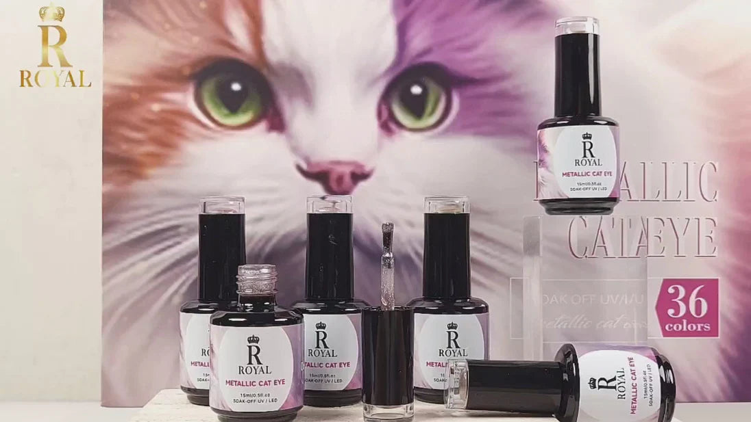 Royal Gel 0.5oz, Metallic Cat Eye Collection