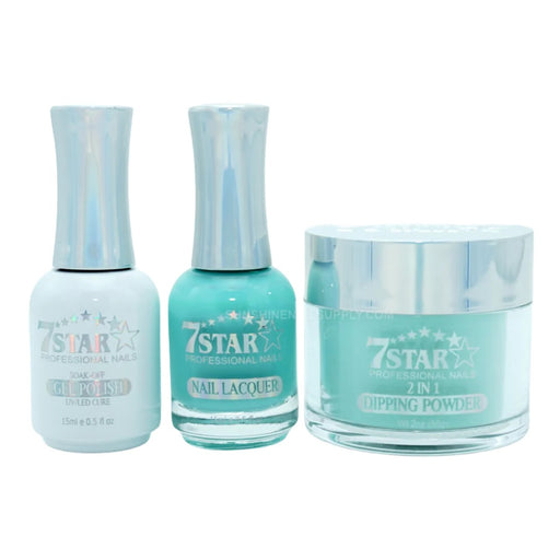 7 Star 3in1 Dipping Powder + Gel Polish + Nail Lacquer, 343