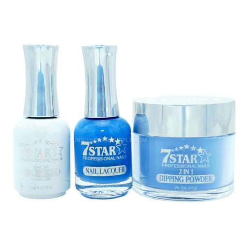 7 Star 3in1 Dipping Powder + Gel Polish + Nail Lacquer, 346