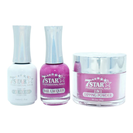 7 Star 3in1 Dipping Powder + Gel Polish + Nail Lacquer, 348
