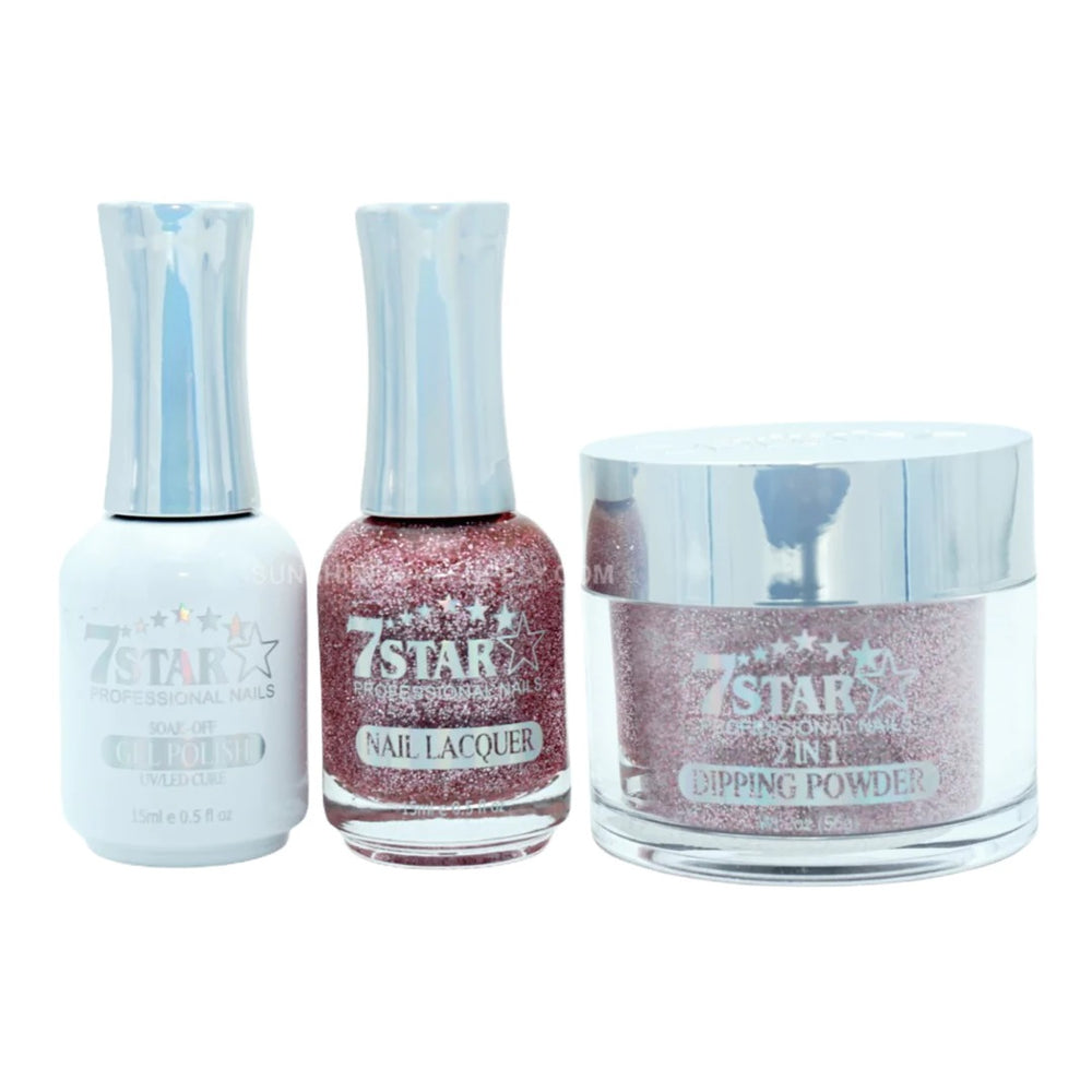 7 Star 3in1 Dipping Powder + Gel Polish + Nail Lacquer, 353