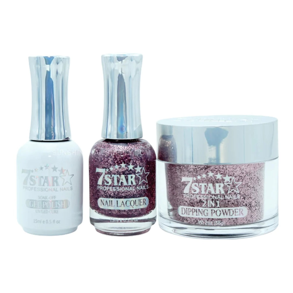 7 Star 3in1 Dipping Powder + Gel Polish + Nail Lacquer, 354