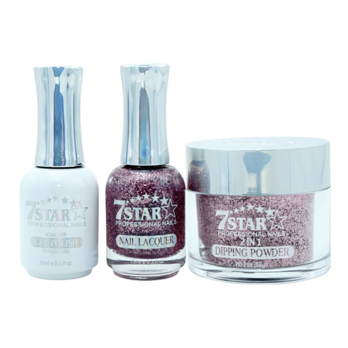 7 Star 3in1 Dipping Powder + Gel Polish + Nail Lacquer, 354