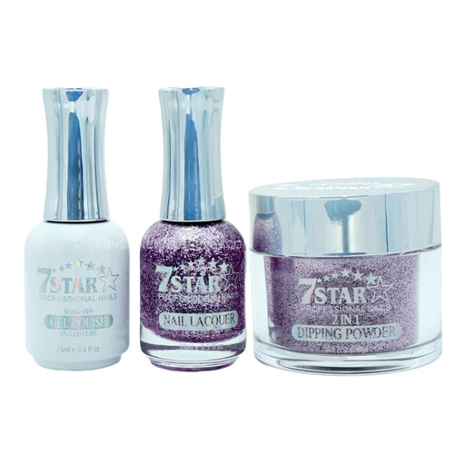 7 Star 3in1 Dipping Powder + Gel Polish + Nail Lacquer, 357