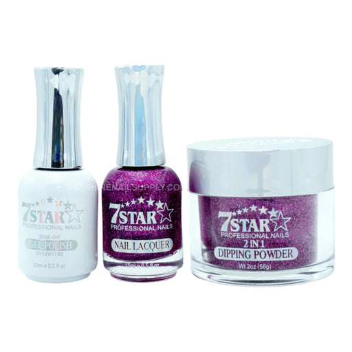 7 Star 3in1 Dipping Powder + Gel Polish + Nail Lacquer, 358