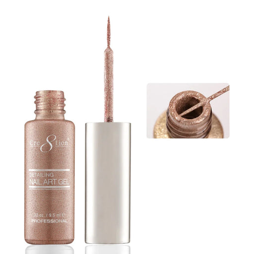 Cre8tion 0.33oz Detailing Nail Art Gel Collection - 035