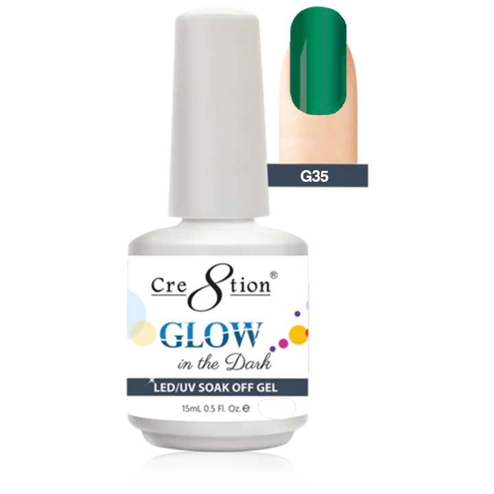 Cre8tion Glow In The Dark Gel, G35, 0.5oz