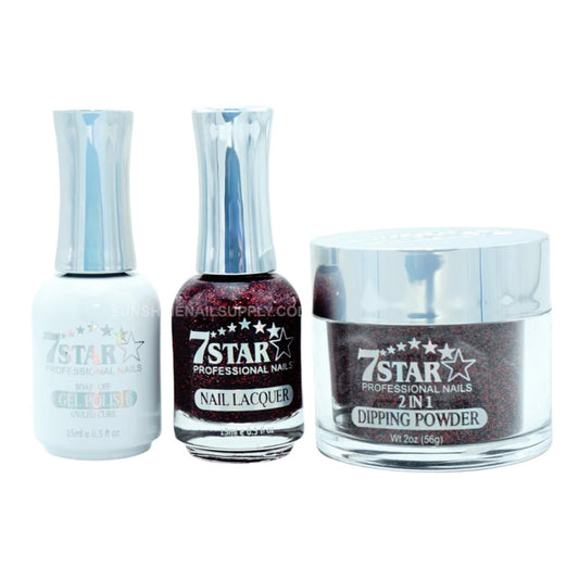 7 Star 3in1 Dipping Powder + Gel Polish + Nail Lacquer, 362