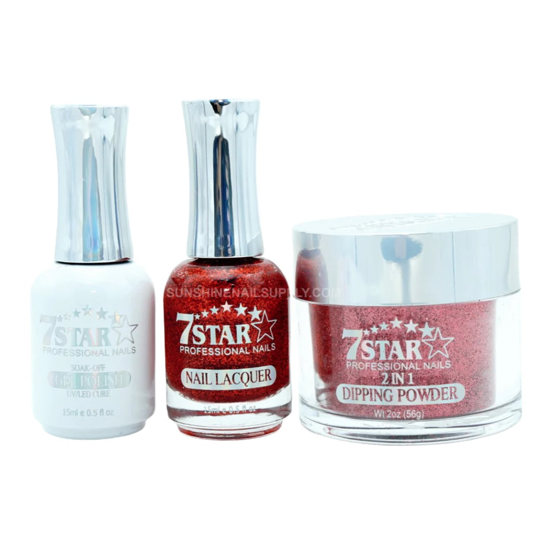 7 Star 3in1 Dipping Powder + Gel Polish + Nail Lacquer, 364