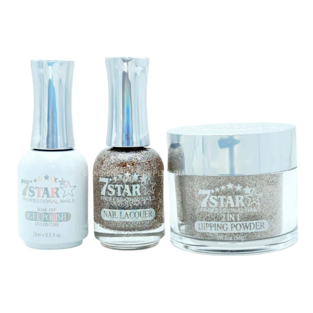 7 Star 3in1 Dipping Powder + Gel Polish + Nail Lacquer, 366