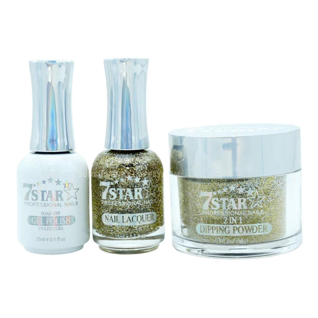 7 Star 3in1 Dipping Powder + Gel Polish + Nail Lacquer, 369