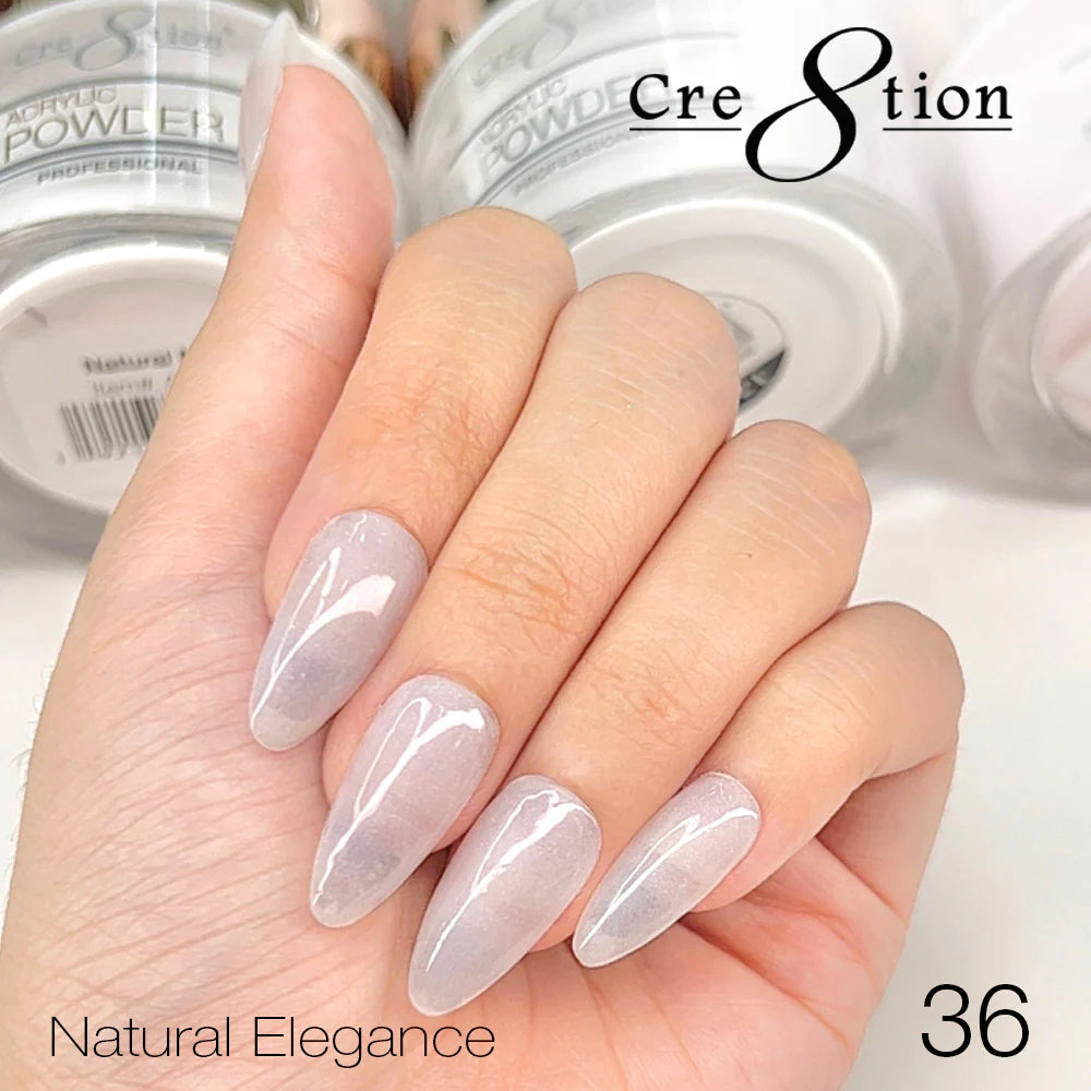 Cre8tion Acrylic Powder, NATURAL ELEGANCE Collection - 036