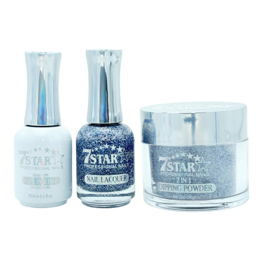 7 Star 3in1 Dipping Powder + Gel Polish + Nail Lacquer, 371