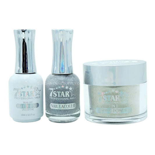 7 Star 3in1 Dipping Powder + Gel Polish + Nail Lacquer, 372