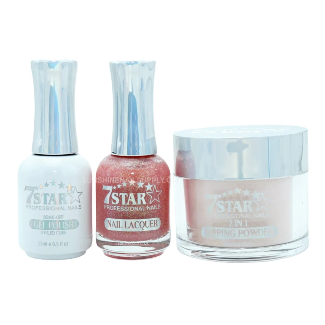 7 Star 3in1 Dipping Powder + Gel Polish + Nail Lacquer, 373