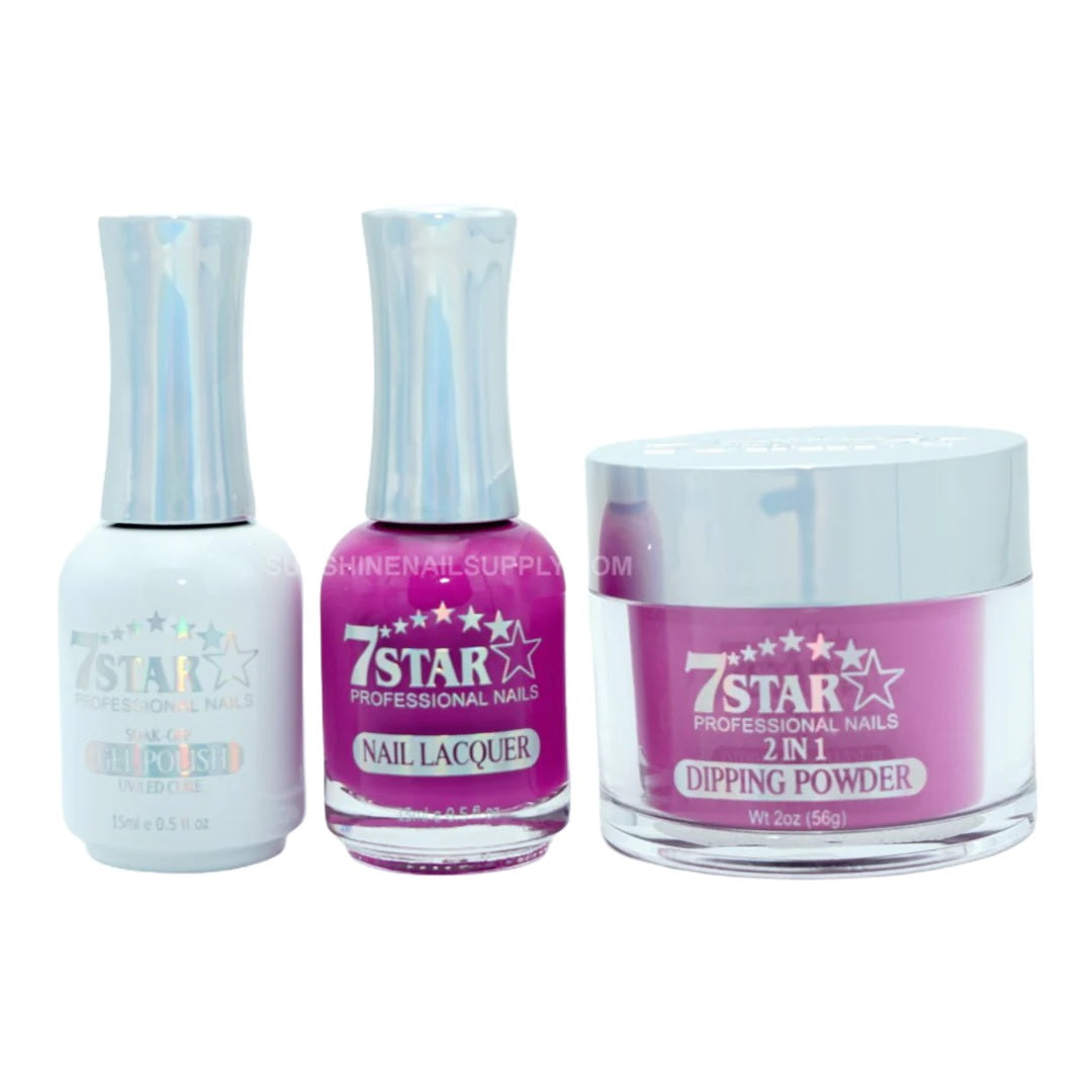 7 Star 3in1 Dipping Powder + Gel Polish + Nail Lacquer, 378