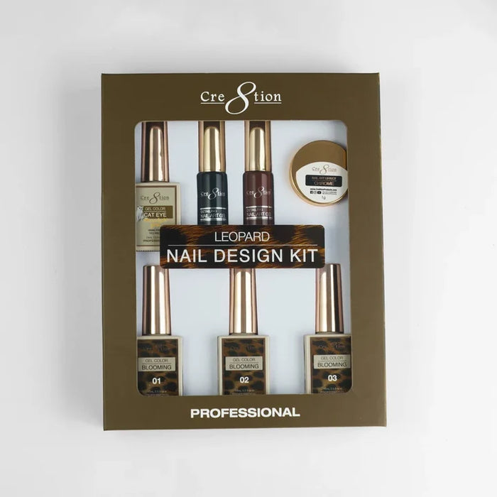 Cre8tion Leopard Kit - Nail Design