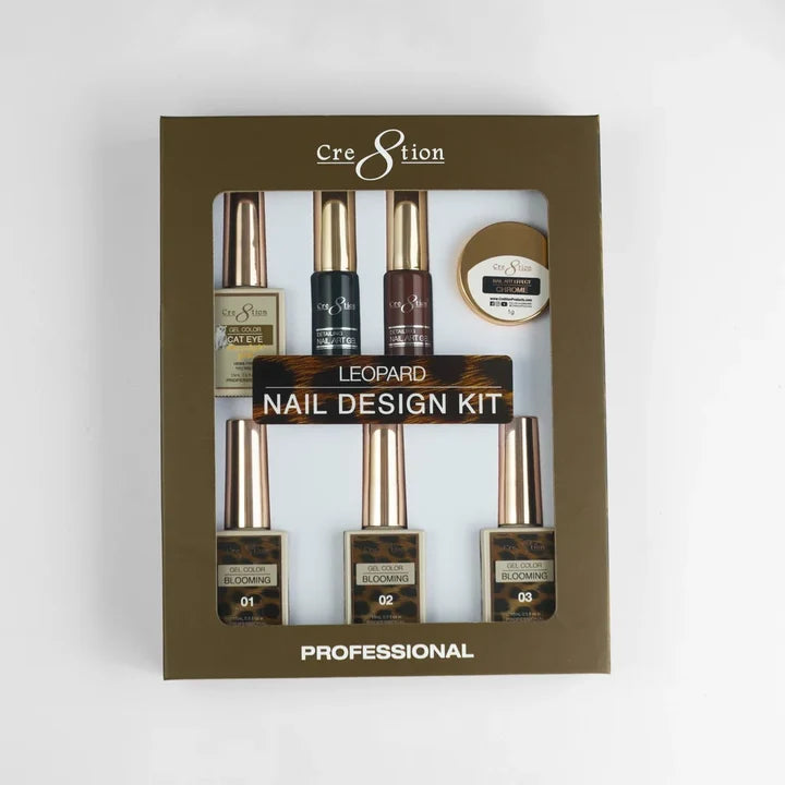 Cre8tion Leopard Kit - Nail Design