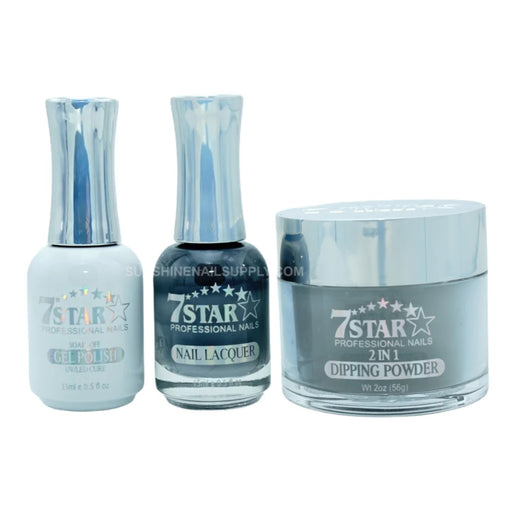 7 Star 3in1 Dipping Powder + Gel Polish + Nail Lacquer, 384