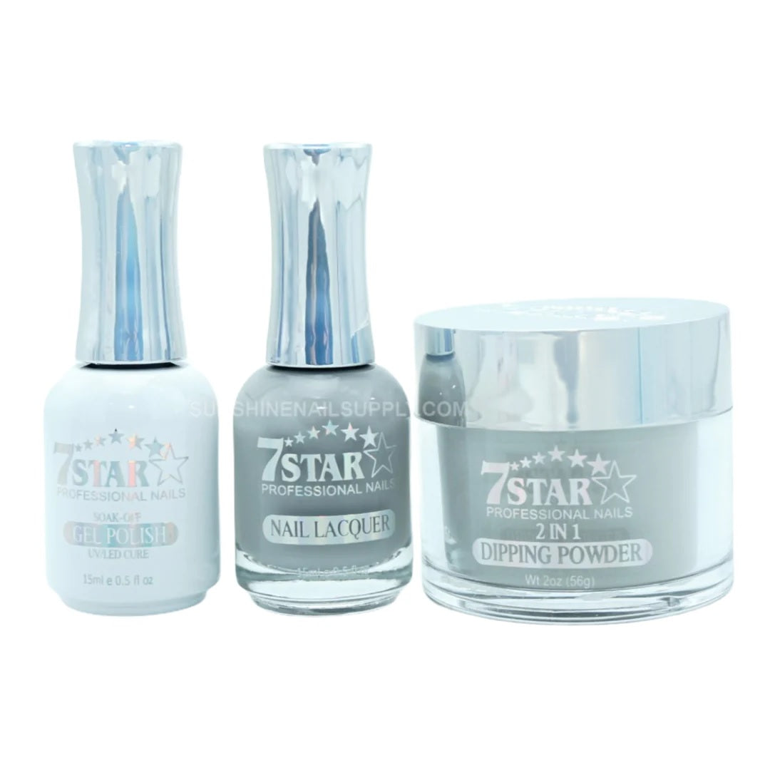 7 Star 3in1 Dipping Powder + Gel Polish + Nail Lacquer, 385