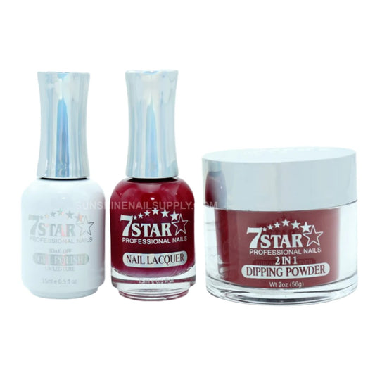 7 Star 3in1 Dipping Powder + Gel Polish + Nail Lacquer, 388