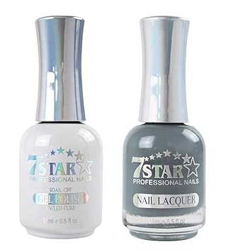 7 Star Nail Lacquer + Gel Polish Matching Pair, 397, 2oz