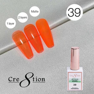 Cre8tion Gel 0.5oz - JEWEL (Pk: 6 pcs/box, 180 pcs/case) Collection - 039