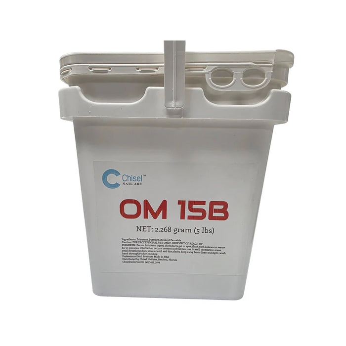 Chisel Acrylic and Dip Powder 5lbs, OM 15B (Pk: 5 pcs/case)