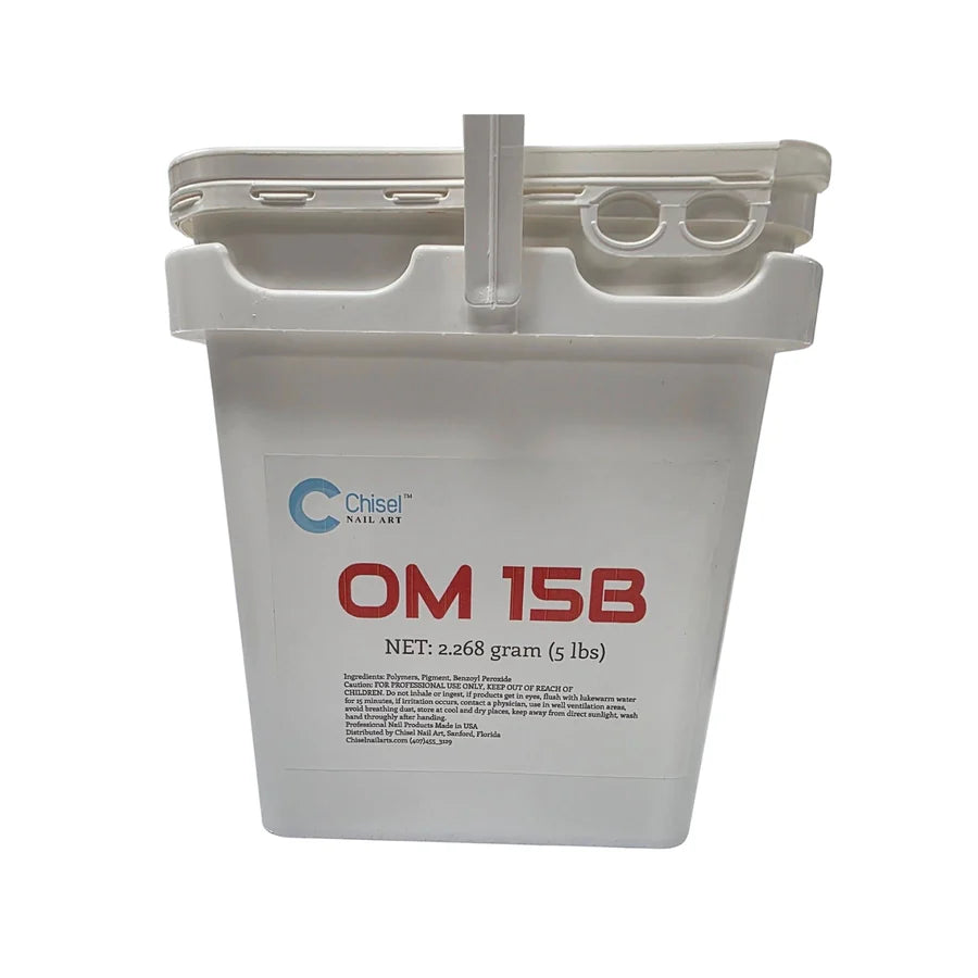 Chisel Acrylic and Dip Powder 5lbs, OM 15B (Pk: 5 pcs/case)