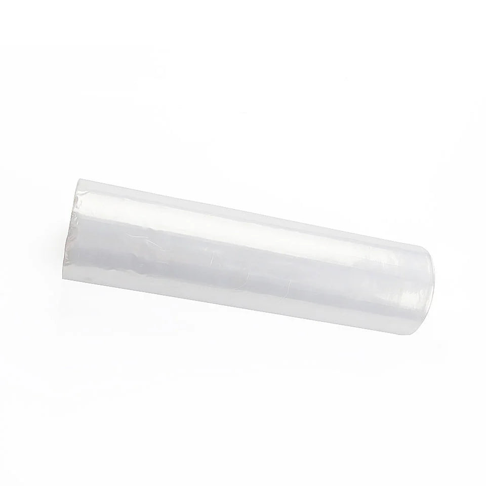 Cre8tion Foot Plastic Roll for paraffin, CLEAR (Pk: 250 pcs/roll, 6 rolls/case)