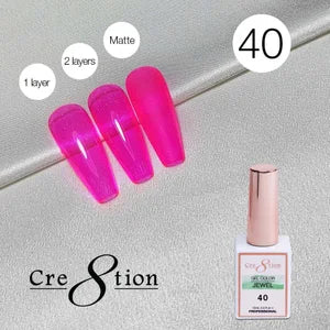 Cre8tion Gel 0.5oz - JEWEL (Pk: 6 pcs/box, 180 pcs/case) Collection - 040